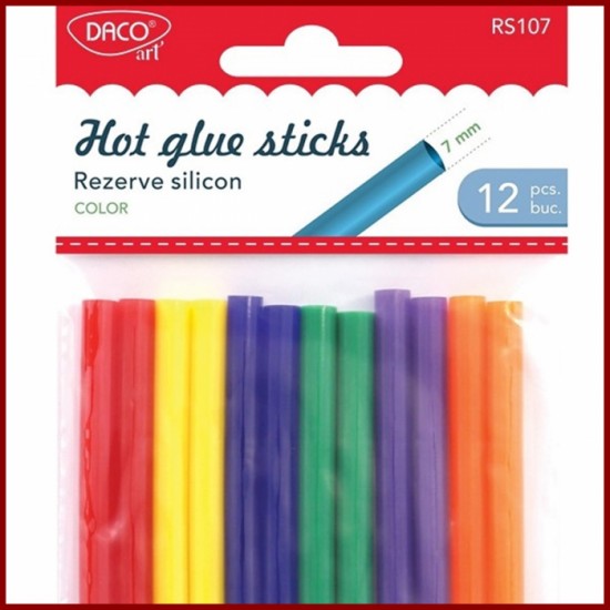 Rezerva silicon 7mm set 12 color rs107 daco Rezerva silicon 7mm set 12 color rs107 daco