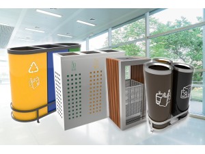 Colectează selectiv deșeurile în coșuri profesionale, în vederea reciclării!