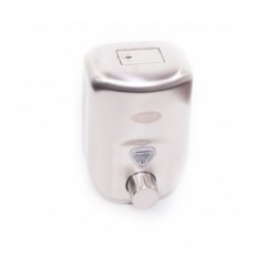 Dozator inox satinat manual pentru sapun, Limpio SD180, 1800ml  Dozator inox satinat manual pentru sapun, Limpio SD180, 1800ml