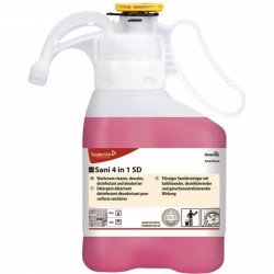 Detergent detartrant igienizant grupuri sanitare 1.4L, SANI 4 in 1 Plus SD