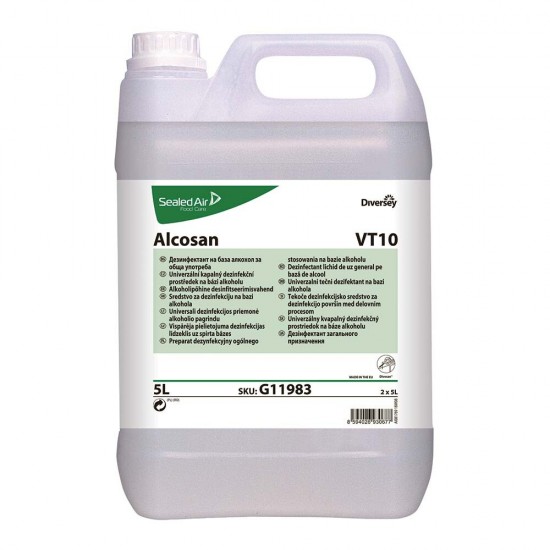 Dezinfectant alcoolic suprafete Alcosan, Diversey, 5L Dezinfectant alcoolic suprafete Alcosan, Diversey, 5L