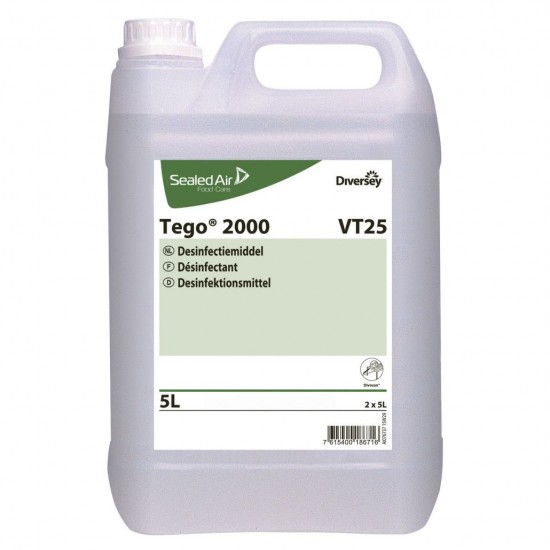 Igienizant suprafete TEGO 2000, Diversey, 5L Igienizant suprafete TEGO 2000, Diversey, 5L