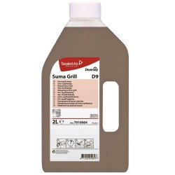 Detergent puternic bucatarie SUMA Grill D9, Diversey, 2L Detergent puternic bucatarie SUMA Grill D9, Diversey, 2L