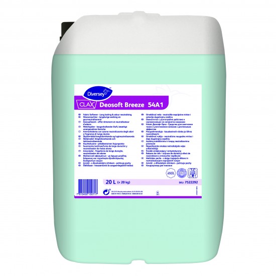 Blasam rufe Clax Deosoft Breeze, Diversey, 20L