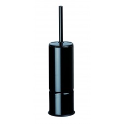 Perie pentru WC cu suport din otel vopsit negru Perie pentru WC cu suport din otel vopsit negru