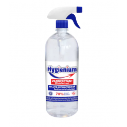 Solutie dezinfectanta pentru maini Hygienium, efect antibacterian, 1000 ml Solutie dezinfectanta pentru maini Hygienium, efect antibacterian, 1000 ml