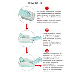 Folie pentru dispenser automat pentru acoperirea pantofilor, 340 buc/set AQAS Folie pentru dispenser automat pentru acoperirea pantofilor, 340 buc/set AQAS