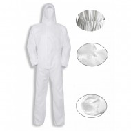 Combinezon protectie nesteril alb, ambalat individual, 55gr, universal Combinezon protectie nesteril alb, ambalat individual, 55gr, universal