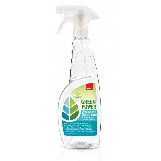 Detergent Sano Green Power Window Cleaner, 750ml