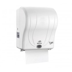 Dispenser electric pentru rola prosop hartie, 21 cm, Alb