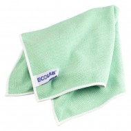 Set 5 lavete microfibra, poliester, poliamida, culoare VERDE Ecolab, 40x40 cm Set 5 lavete microfibra, poliester, poliamida, culoare VERDE Ecolab, 40x40 cm