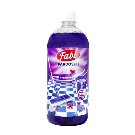 Detergent dezinfectant parfumat pentru pardoseli, Fabi, 1L