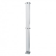 Turn dus din otel inoxidabil cu robinet autoinchidere si buton de apasare cu 4 pozitii, Idral Turn dus din otel inoxidabil cu robinet autoinchidere si buton de apasare cu 4 pozitii, Idral