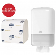 Pachet Tork hartie igienica bulk si consumabil Pachet Tork hartie igienica bulk si consumabil