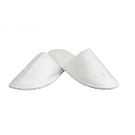 Papuci dama inchisi din frotir, talpa 5mm Papuci dama inchisi din frotir, talpa 5mm