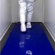 Covoras antibacterian tratat cu proprietăți dezinfectante Sticky Mat, Albastru, 45 x 115 cm