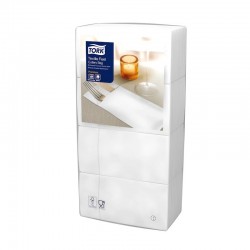 Servețele masă cu buzunar pentru tacâmuri, premium Textile Feel, 40x40cm, 200 buc, Tork Servețele masă cu buzunar pentru tacâmuri, premium Textile Feel, 40x40cm, 200 buc, Tork