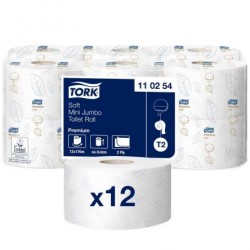 Hartie igienica Mini Jumbo Tork Premium, 2 straturi, 170m Hartie igienica Mini Jumbo Tork Premium, 2 straturi, 170m