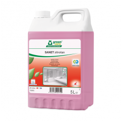 Detergent ecologic concentrat spatii sanitare SANET Zitrotan, 5L Detergent ecologic concentrat spatii sanitare SANET Zitrotan, 5L