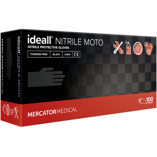 Manusi de protectie Ideall® Nitrile Moto