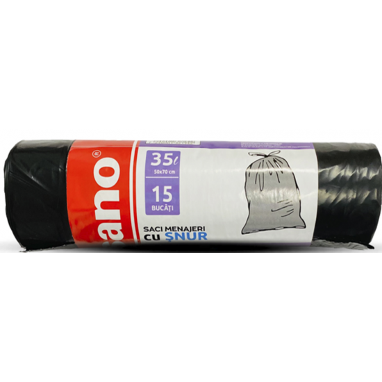 SANO SACI MENAJERI SNUR 35L, NEGRI SANO SACI MENAJERI SNUR 35L, NEGRI