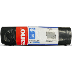 SANO SACI MENAJERI SNUR 60L, NEGRI SANO SACI MENAJERI SNUR 60L, NEGRI