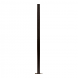 Stalp metalic de sustinere pentru cosuri stradale 1200 mm