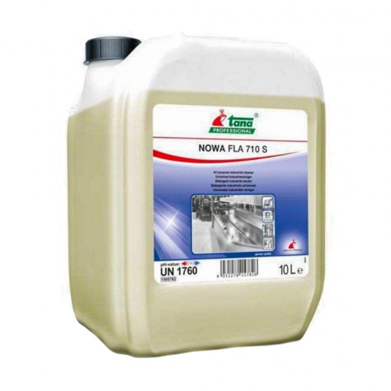 Detergent industrial, concentrat, pentru curatare ulei, NOWA FLA 710S, 10L Detergent industrial, concentrat, pentru curatare ulei, NOWA FLA 710S, 10L