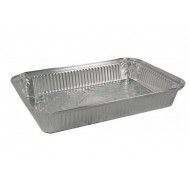 Tavi din aluminiu 2380 ml, 100 buc/set Tavi din aluminiu 2380 ml, 100 buc/set