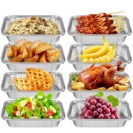 Tavi din aluminiu 2380 ml, 100 buc/set Tavi din aluminiu 2380 ml, 100 buc/set