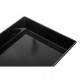Tavita neagra dreptunghiulara 23x14x3 cm Tavita neagra dreptunghiulara 23x14x3 cm