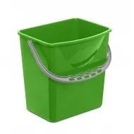 Galeata pentru carucior de curatenie profesional, culoare verde, 6L Galeata pentru carucior de curatenie profesional, culoare verde, 6L