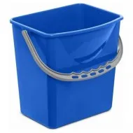 Galeata pentru carucior de curatenie profesional, culoare albastra, 6L Galeata pentru carucior de curatenie profesional, culoare albastra, 6L