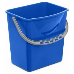 Galeata pentru carucior de curatenie profesional, culoare albastra, 6L