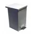Cos de Gunoi Industrial Patrat cu Pedala Soft Close, Inox 304 (50L - 70L - 90L)