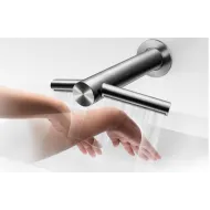 Uscător de mâini Dyson Airblade Wash+Dry, prindere pe perete