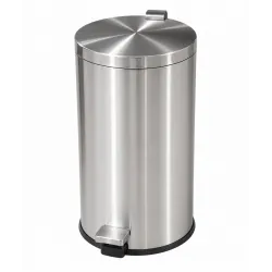 Cos de gunoi cu pedala din inox, 50 L, finisaj mat Cos de gunoi cu pedala din inox, 50 L, finisaj mat
