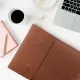 Husa laptop, MacBook 15 inch, piele naturala cu mouse pad, inchidere magnetica, margini vopsite manual, e-store, maro Husa laptop, MacBook 15 inch, piele naturala cu mouse pad, inchidere magnetica, margini vopsite manual, e-store, maro