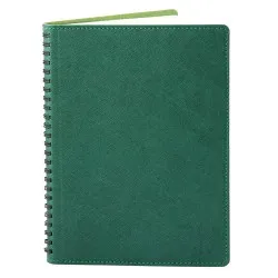 Agenda 360 piele verde