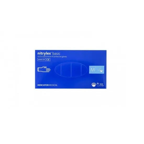 Manusi examinare si protectie Nitrylex Basic, 100 buc/cutie Manusi examinare si protectie Nitrylex Basic, 100 buc/cutie