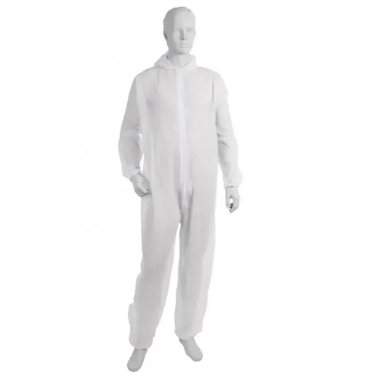 Combinezon nețesut, nesteril, alb, 1 buc/ set Combinezon nețesut, nesteril, alb, 1 buc/ set