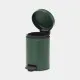 Cos gunoi cu pedala newIcon, 3L - Verde Pin Cos gunoi cu pedala newIcon, 3L - Verde Pin