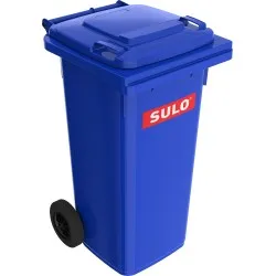 Europubela din material plastic, 240 l culoare albastra SULO - Transportul NU este inclus Europubela din material plastic, 240 l culoare albastra SULO - Transportul NU este inclus