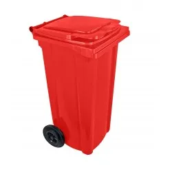 Pubela HDPE CLD 120L rosu - Transportul nu este inclus Pubela HDPE CLD 120L rosu - Transportul nu este inclus