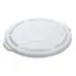 Capac pentru container rotund Brute, 37.9 L, alb, RUBBERMAID
