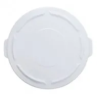 Capac pentru container rotund Brute, 37.9 L, alb, RUBBERMAID