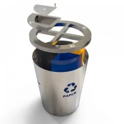 GENEVE AS Set modern pentru reciclare cu scrumiera incorporat GENEVE AS Set modern pentru reciclare cu scrumiera incorporat