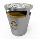 GENEVE SS Set de reciclare cu look modern din otel inoxidabil si pietre decorative GENEVE SS Set de reciclare cu look modern din otel inoxidabil si pietre decorative