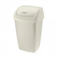 Cos gunoi plastic alb Durapol, 25 L