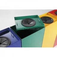 Cos metalic pentru selectarea deseurilor, 100L